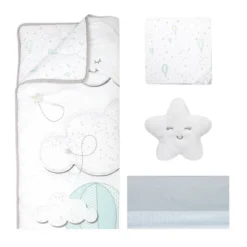 Sammy And Lou Starry Dreams Crib Bedding Set - 4pc