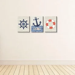 Big Dot Of Happiness Ahoy - Nautical - Boy Nursery Wall Art And Kids Room Decorations - Gift Ideas - 7.5 X 10 Inches - Set Of 3 Prints 8 Big Dot Of Happiness Ahoy - Nautical - Boy Nursery Wall Art And Kids Room Decorations - Gift Ideas - 7.5 X 10 Inches - Set Of 3 Prints -Love To Dream Baby Shop GUEST 58fade74 e911 4945 b5e2 02756d204844