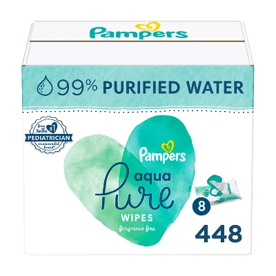 Pampers® Pampers Aqua Pure Sensitive Baby Wipes (Select Count) 12 Pampers® Pampers Aqua Pure Sensitive Baby Wipes (Select Count) - Image 10
