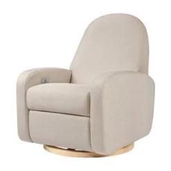 Babyletto Nami Electronic Recliner And Swivel Glider With USB Port And Light Wood Base -Love To Dream Baby Shop GUEST 5f8fab11 292c 4f1f b9b9 1606d7b9e20b