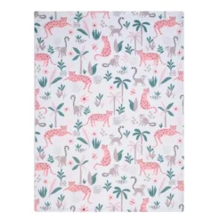 Lambs & Ivy Enchanted Safari Animals White Ultra Soft Jungle Baby Blanket -Love To Dream Baby Shop GUEST 602a99fb e227 44cf 90fd 104a8410cf22