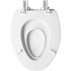 Mayfair By Bemis NextStep2 Never Loosens Elongated Wood Children's Potty Training Toilet Seat With Easy Clean And Slow Close Hinge - White -Love To Dream Baby Shop GUEST 605438fd 3c53 48b3 884c 5f7f4d7c2bab