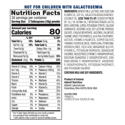 Similac Pure Bliss Non-GMO Powder Toddler Formula - 24.7oz 10 Similac Pure Bliss Non-GMO Powder Toddler Formula - 24.7oz - Image 8