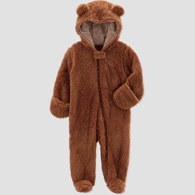 Carter's Just One You®️ Baby Girls' Bear Jumper - Brown 3 Carter's Just One You®️ Baby Girls' Bear Jumper - Brown