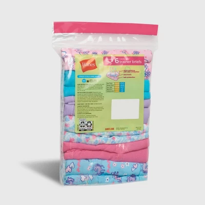 Hanes Toddler Girls' 6pk Training Briefs - Colors May Vary 4 Hanes Toddler Girls' 6pk Training Briefs - Colors May Vary - Image 2