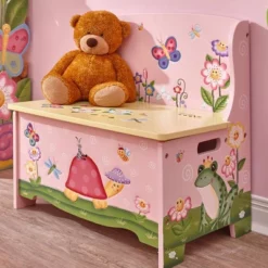 Magic Garden Storage Bench - Fantasy Fields By Teamson Kids
