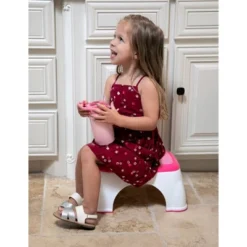 Nuby Toilet Step Stool - Pink -Love To Dream Baby Shop GUEST 6ccfe16b eb30 47c8 a322 b5587ec383b4