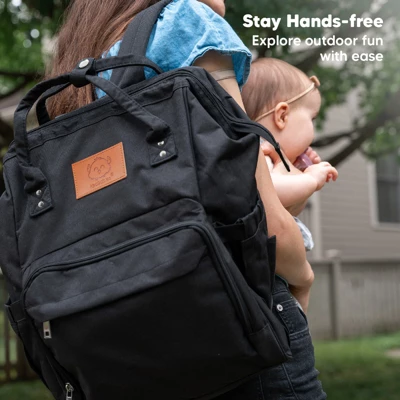 KeaBabies Original Diaper Bag Backpack, Multi Functional Water-resistant Baby Diaper Bags For Girl, Boy 9 KeaBabies Original Diaper Bag Backpack, Multi Functional Water-resistant Baby Diaper Bags For Girl, Boy - Image 7