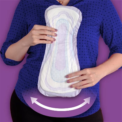 Poise Overnight Postpartum Incontinence Bladder Control Pads For Women - Ultimate Absorbency 5 Poise Overnight Postpartum Incontinence Bladder Control Pads For Women - Ultimate Absorbency - Image 3