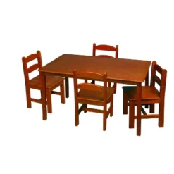 5pc Kids' Rectangle Table And Chair Set - Gift Mark -Love To Dream Baby Shop GUEST 7170df26 dacc 470f 8f08 a8c887975a6b