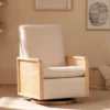 Babyletto Sumba Swivel Glider With Cane - Performance Cream Eco-Weave/Light Wood Base 2 Babyletto Sumba Swivel Glider With Cane - Performance Cream Eco-Weave/Light Wood Base -Love To Dream Baby Shop GUEST 737969b6 b7ab 4eb6 a709 2e1e5829982c