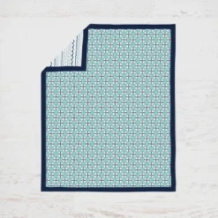 Bacati - Noah Mint Navy 10 Pc Crib Bedding Set With 2 Crib Fitted Sheets -Love To Dream Baby Shop GUEST 73ce481b d5d4 48a8 ba4e f115f4dfd7fc