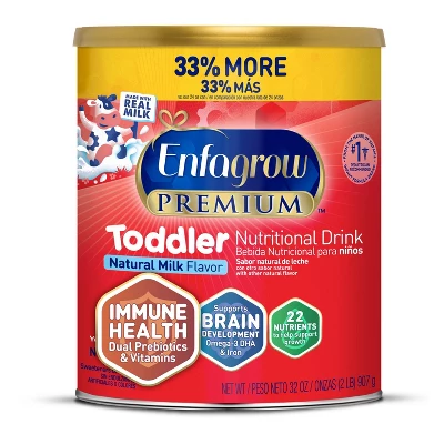 Enfagrow Premium Powder Toddler Formula - 32oz 3 Enfagrow Premium Powder Toddler Formula - 32oz