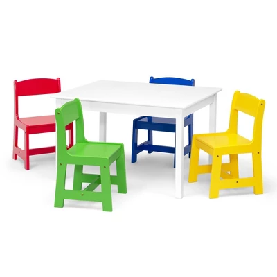 Delta Children MySize Kids' Table With 4 Chairs - Greenguard Gold Certified 5 Delta Children MySize Kids' Table With 4 Chairs - Greenguard Gold Certified - Image 3