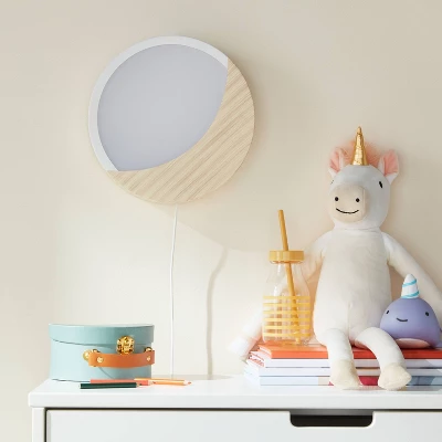 Lit Wall Kids' Decor Natural/White - Pillowfort™ 3 Lit Wall Kids' Decor Natural/White - Pillowfort™