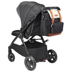 JJ Cole Bloomfield Modular Knapsack Diaper Bag Onyx & Ivory -Love To Dream Baby Shop GUEST 783f266e f394 4db4 8e87 b805f6f22478