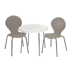 3pc Kids' Table And Chair Set With Chrome Legs - Gift Mark -Love To Dream Baby Shop GUEST 7bac1a79 406c 48ce a257 d452d85770e3