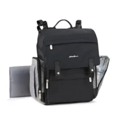Eddie Bauer Crosstown Cascade Back Pack Diaper Bag - Black/Gray