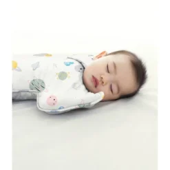 Love To Dream Designer Collection Adaptive Swaddle Wrap - Lite Space White - Newborn -Love To Dream Baby Shop GUEST 7e764c30 420e 4e64 a3a6 2eef9b71d49a