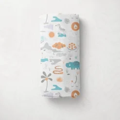 Jungle Safari Boys Aqua/Orange 2 Pack Muslin Swaddling Blanket -Love To Dream Baby Shop GUEST 800c731e c23e 4762 abbb 6d1fb3ca2141