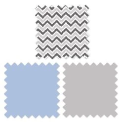 Bacati - Ikat Dots Zebra Blue Grey Muslin Boys 10 Pc Crib Set With Wall Hangings & Mobile -Love To Dream Baby Shop GUEST 81cdda2b 48cb 478a 89ce bac4c643ea9b 1