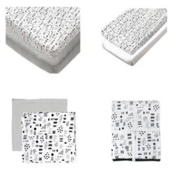 Honest Baby Organic Cotton Bedding Set - Pattern Play - 7pc -Love To Dream Baby Shop GUEST 81fd1b07 a4a5 43b9 9e47 b1d53cbb79e8