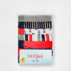 Toddler Boys' 7pk Truck Printed Boxer Briefs - Cat & Jack™