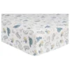 Trend Lab Flannel Fitted Crib Sheet - Little Dinos