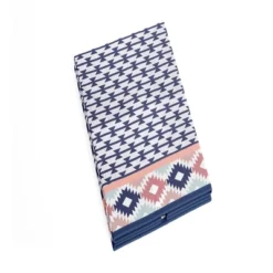 Bacati - Emma Kilim Coral/Mint/Navy Collapsible Laundry Hamper -Love To Dream Baby Shop GUEST 878294f5 c8af 4f9a bab3 5e2c14625377