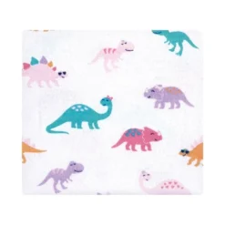 Hudson Baby Infant Girl Cotton Flannel Receiving Blankets, CuteASaurus, One Size -Love To Dream Baby Shop GUEST 8784150d 6b30 4c18 af5b a891b5ed795b