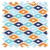 Bacati - Liam Aztec Print Kilim Aqua/Orange/Navy Crib/Toddler Bed Skirt -Love To Dream Baby Shop GUEST 87a97e90 ead7 48fe b13e 540b9f098cff
