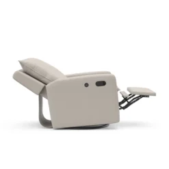 Storkcraft Timeless Side Lever Reclining Glider With USB Charging Port - Ivory -Love To Dream Baby Shop GUEST 8824251e 9ccb 4bba a932 a560986b4624