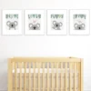 Big Dot Of Happiness Koala Cutie - Unframed Bear Nursery Wall Art And Kids Room Decor Linen Paper Wall Art - Set Of 4 - Artisms - 8 X 10 Inches -Love To Dream Baby Shop GUEST 8911b4d6 5b10 4369 b494 1a46fac1b254