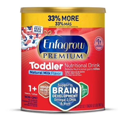 Enfagrow Premium Powder Toddler Formula - 32oz 4 Enfagrow Premium Powder Toddler Formula - 32oz - Image 2