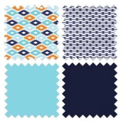 Bacati - Kilim Navy Quilted Changing Pad Cover -Love To Dream Baby Shop GUEST 8a2702b2 23fc 49a8 9569 11f58efa755b