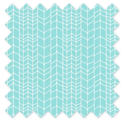 Bacati - Safari Animals Aqua/Orange/Gray Boys Cotton Long Crib Rail Guard Cover 6 Bacati - Safari Animals Aqua/Orange/Gray Boys Cotton Long Crib Rail Guard Cover - Image 4