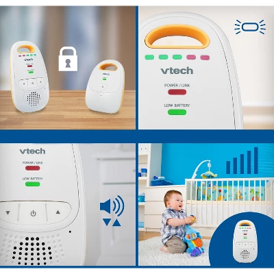 V-Tech Digital Audio Baby Monitor With High Quality Sound - DM111 5 V-Tech Digital Audio Baby Monitor With High Quality Sound - DM111 - Image 3