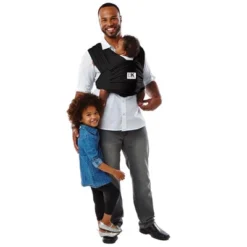 Baby K'tan Breeze Baby Wrap Carrier - Pre Wrapped Breathable Cotton Mesh Baby Sling Newborn - Infant To Toddler (see Sizing Chart)