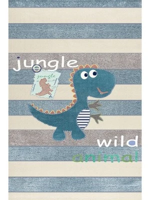 Mother Ruggers Dino Wild Machine Washable Colorful Kid's Rug 3 Mother Ruggers Dino Wild Machine Washable Colorful Kid's Rug