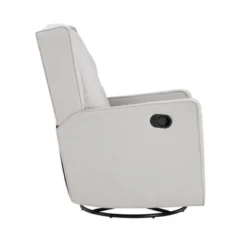 Suite Bebe Bryton Gliding Swivel Recliner Accent Chair - Tufted - Woven Gray Fabric -Love To Dream Baby Shop GUEST 8f762384 4460 43af 9f9f fe2ed5ed5681