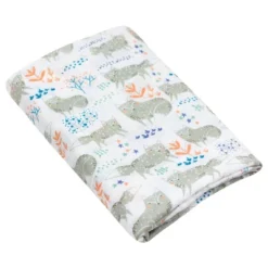 Honest Baby Organic Cotton Muslin Swaddle Blankets - 2pk