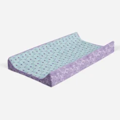 Bacati - Isabella Paisley Aqua/Lilac/Purple Floret Changing Pad Cover -Love To Dream Baby Shop GUEST 90c44aa6 1496 41e9 9c56 a02e6543a535