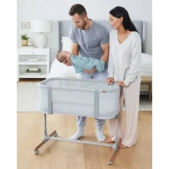 Skip Hop Cozy-Up 2-in-1 Bedside Sleeper & Bassinet -Love To Dream Baby Shop GUEST 91462c7e 027e 4877 868f 76f779f59212
