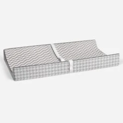 Bacati - Herringbone Quilted Muslin Changing Pad Cover Gray 13 Bacati - Herringbone Quilted Muslin Changing Pad Cover Gray -Love To Dream Baby Shop GUEST 956fb6bb 0676 46dc a633 a3250e298b18