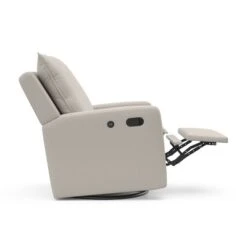 Storkcraft Timeless Side Lever Reclining Glider With USB Charging Port - Ivory -Love To Dream Baby Shop GUEST 95e408e9 1cce 4de0 87ad 8df7cfb17efa