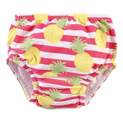 Hudson Baby Infant And Toddler Girl Swim Diapers, Tropical Floral 5 Hudson Baby Infant And Toddler Girl Swim Diapers, Tropical Floral - Image 3