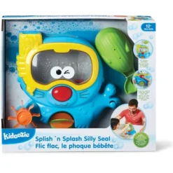 Kidoozie Splish N Splash Silly Seal, Bathtime Tub Toy For Toddlers Ages 12 Months And Older -Love To Dream Baby Shop GUEST 9800932e 3606 42b1 9244 95da00cd5fb0