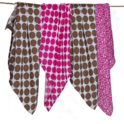 Bacati - Ikat Pink/Chocolate Swaddling Muslin Blankets Set Of 4 -Love To Dream Baby Shop GUEST 983247cc 6189 41f6 910f 2d5970d3c7a4
