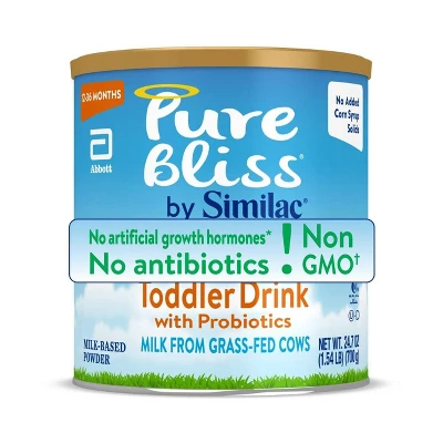 Similac Pure Bliss Non-GMO Powder Toddler Formula - 24.7oz 4 Similac Pure Bliss Non-GMO Powder Toddler Formula - 24.7oz - Image 2