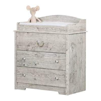 Navali Changing Table With Drawers - Seaside Pine - South Shore 12 Navali Changing Table With Drawers - Seaside Pine - South Shore - Image 10